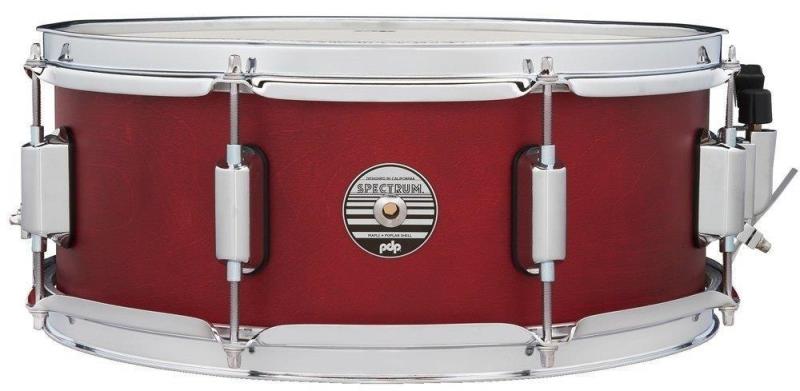 PDP by DW Snare Drum Spectrum Series Cherry Stain, PDST5514SSRD