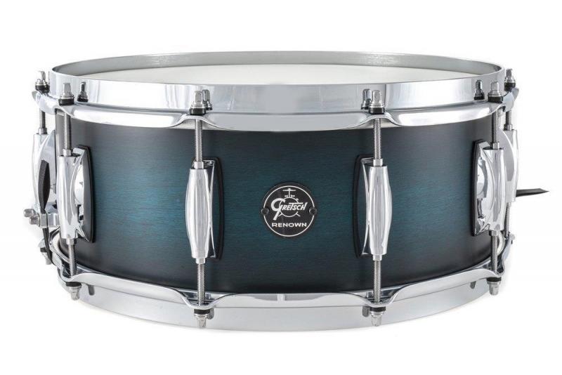 Gretsch Snare Drum Renown Maple Satin Antique Blue Burst