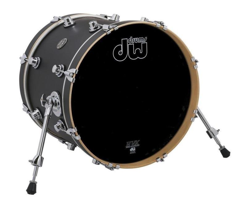 Drum Workshop Bass Drum Performance Lacquer Charcoal Metallic