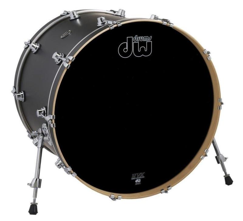 Drum Workshop Bass Drum Performance Lacquer Charcoal Metallic