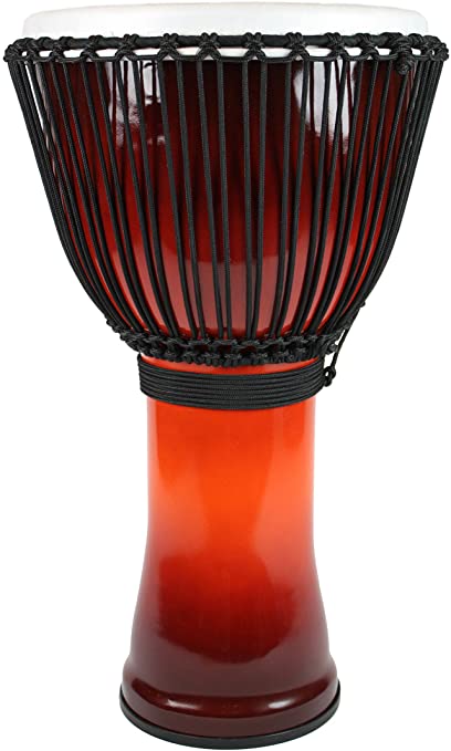 Djembe Freestyle II Rope Tuned African Sunset, Toca