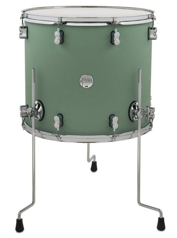 PDP by DW Floor Tom Concept Maple Satin Seafoam