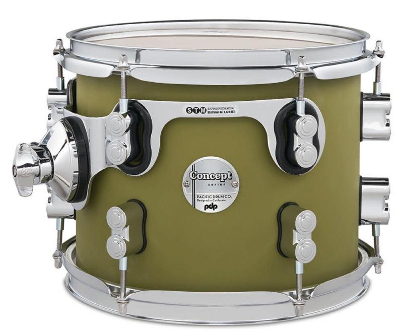 PDP by DW Tom Tom Concept Maple Satin Olive