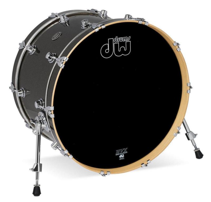 Drum Workshop Bass Drum Performance Pewter Sparkle