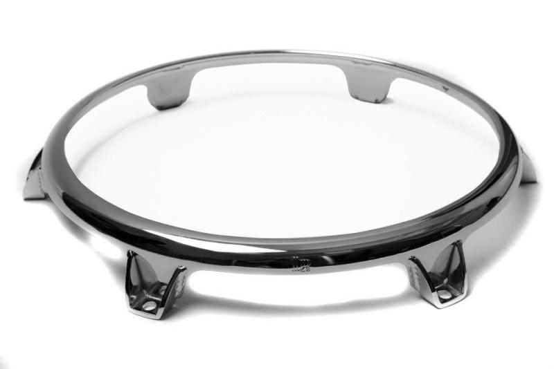 Latin Percussion Hooped Conga Comfort Curve II | Top Tuning (Extended Collar) Chrome 11 3/4'' Conga | 6 hole, LP2566