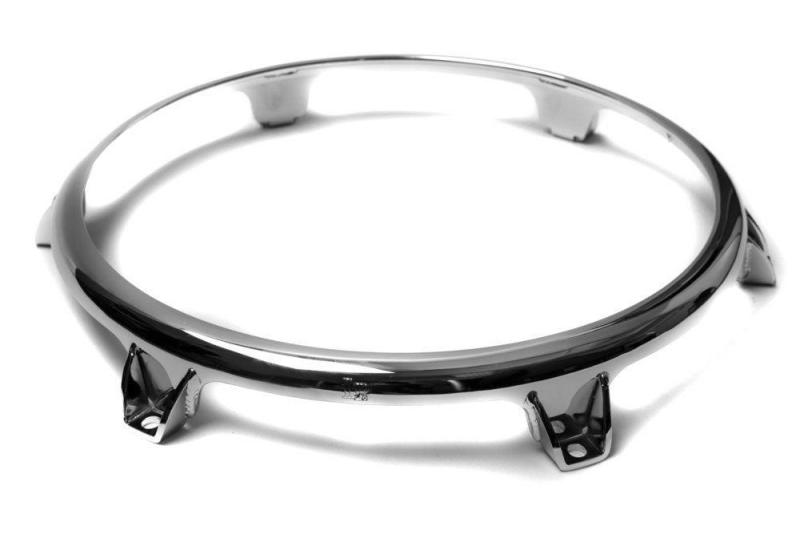 Latin Percussion Hooped Conga Comfort Curve II | Top Tuning (Extended Collar) Chrome 12 1/2'' Tumba | 6 hole, LP2567