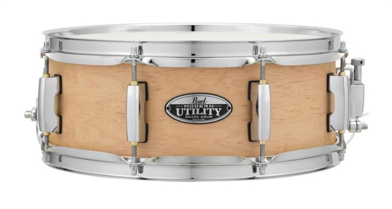 Pearl Modern Utility 13x5 Maple Snare Drum Matte Natural