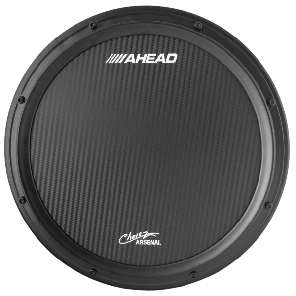 Ahead 14" Chavez Corp Black Marching Snare Pad