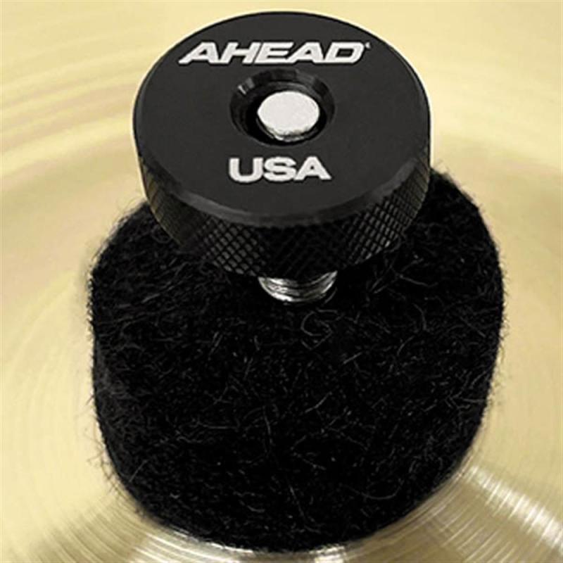 Ahead Speed Nut Cymbal Toppers – Black 4pk