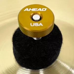 Ahead AHSN-GLD – Speed Nut Cymbal Toppers – Gold 4pk