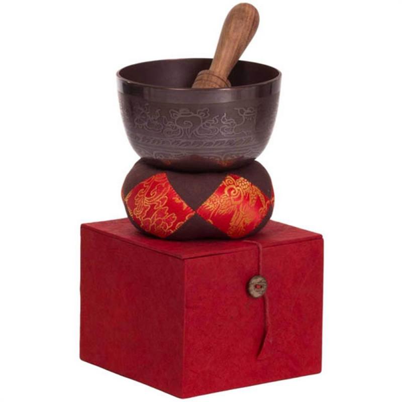 Afroton Klangskål Gift Set Ø 12,5 cm - Ornamenterad