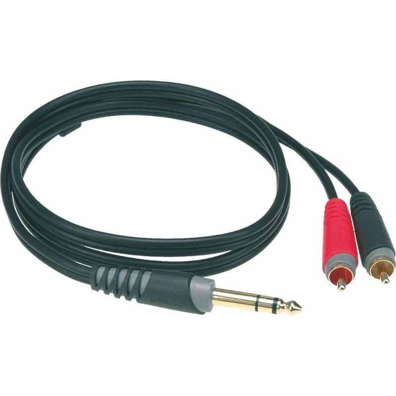 Klotz Grenkabel RCA - tele stereo