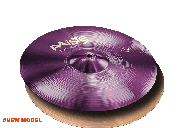 14" Color Sound 900 Purple Hi-Hat, Paiste