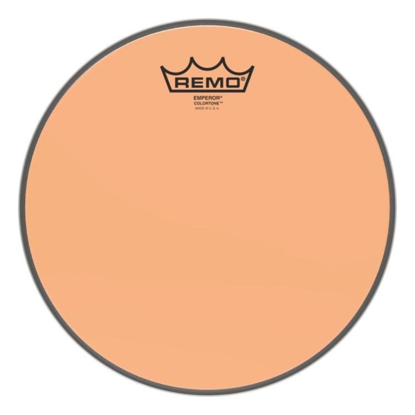 14" Colortone Orange Emperor pukskinn, Remo