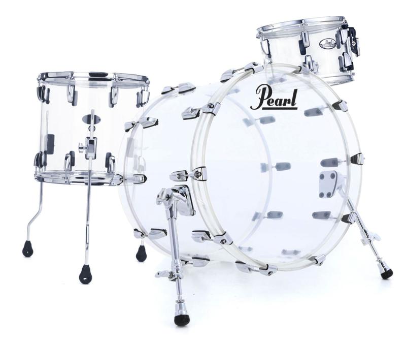 Pearl Crystal Beat 24",12",14" Ultra Clear