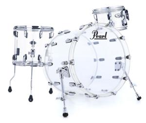 Pearl Crystal Beat 24",12",14" Ultra Clear