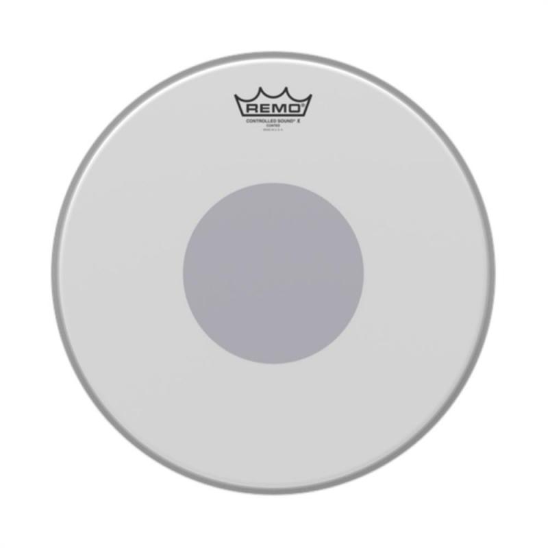 Remo Controlled Sound X Coated 12″ Bottom Black Dot
