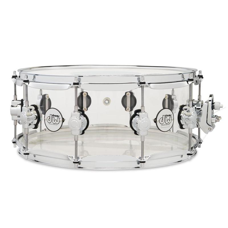 Design Series Acrylic Snare, 6x14'' - Clear