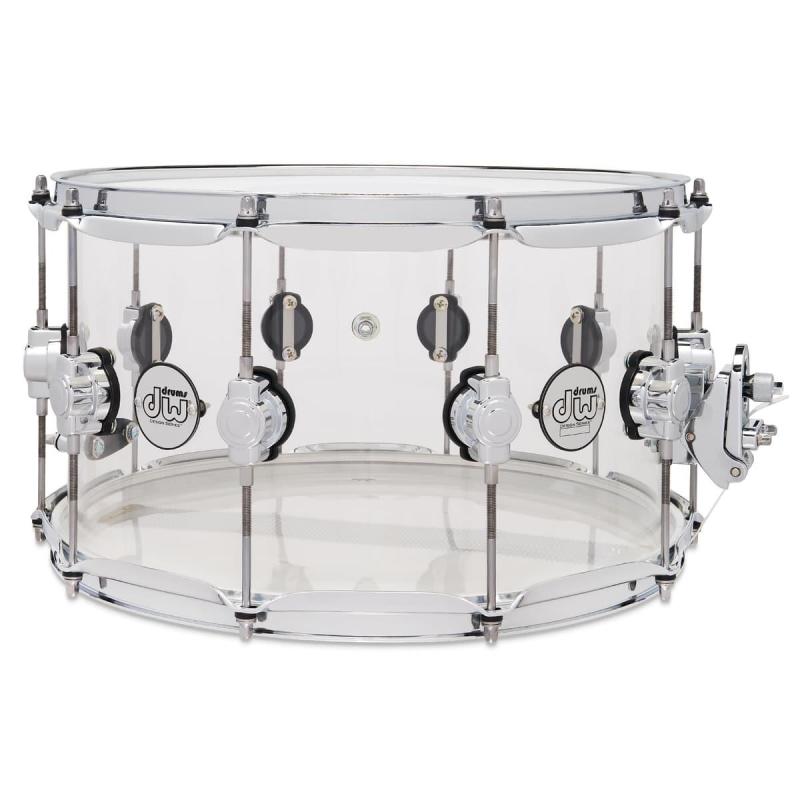 Design Series Acrylic Snare, 8x14'' - Clear