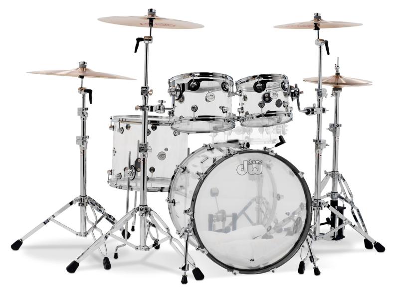 PDP Design 4-Piece Acrylic Kit - Clear Acrylic