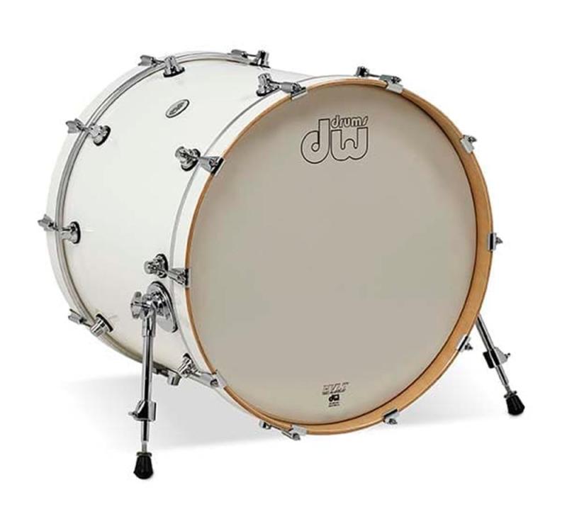 Design Series Bass Drum, 18x22'' - Gloss White