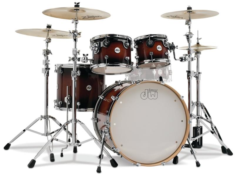 DW Design 4-Piece Kit - Tobacco Burst