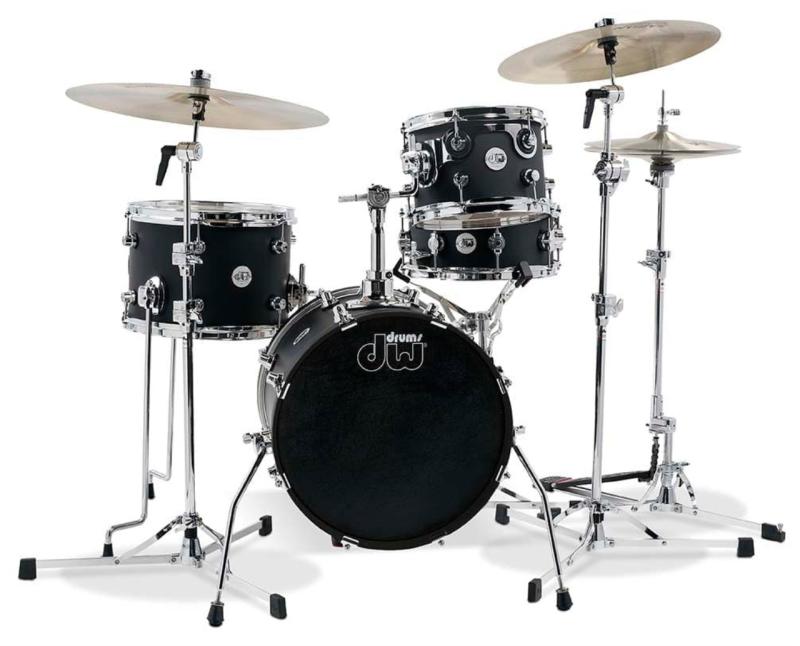 DW Design Mini Pro 4-Piece Kit 16'' BD - Black Satin