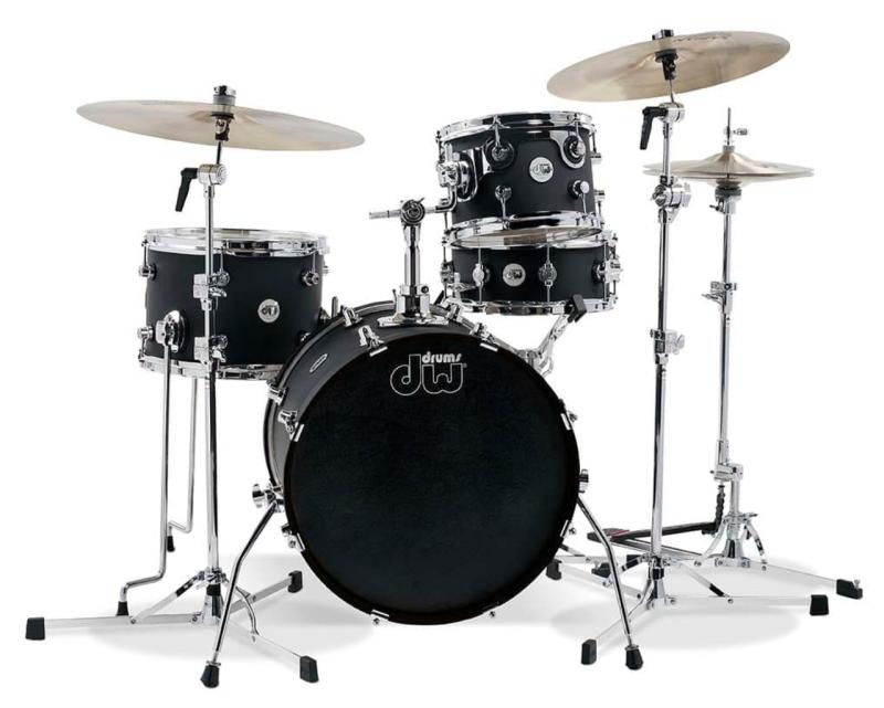 DW Design Mini Pro 4-Piece Kit 18'' BD - Black Satin