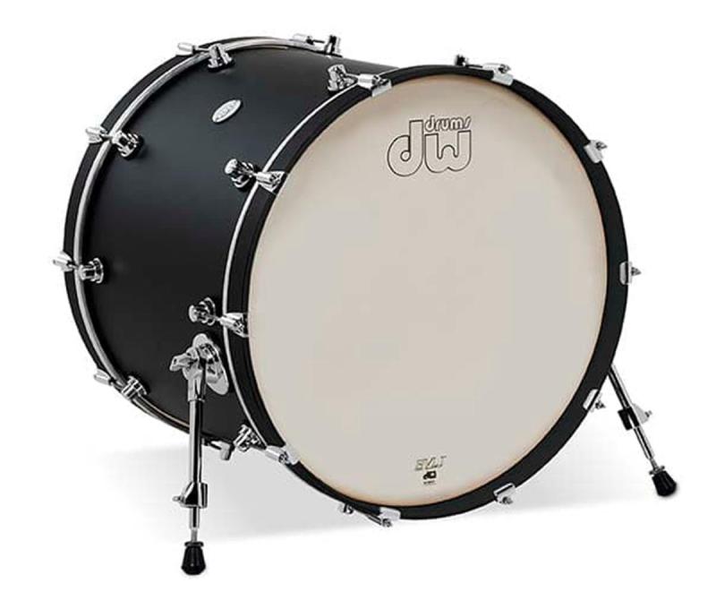 Design Series Bass Drum, 18x22'' - Black Satin