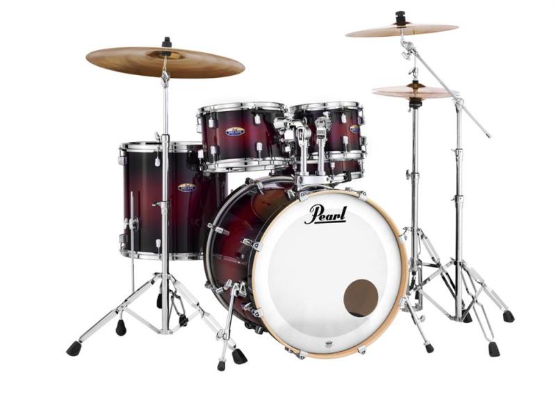 Pearl Decade Maple DMP925SP 5-pc. Shell Pack Gloss Deep Red Burst