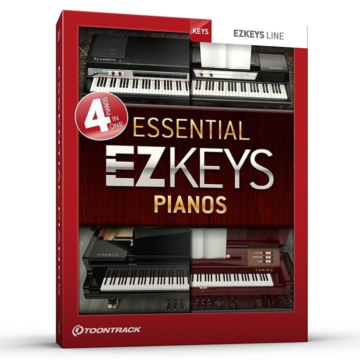 EZkeys Essential Pianos BUNDLE