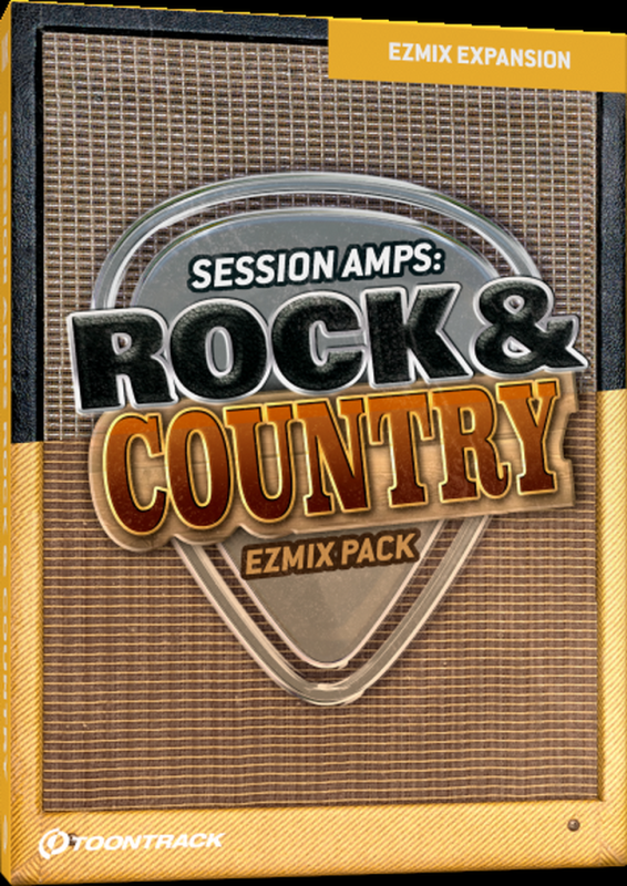 Session Amps: Rock & Country EZmix Pack