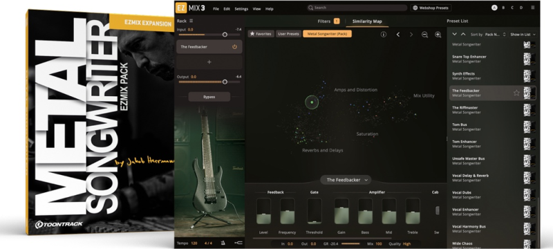 Metal Songwriter EZmix Pack