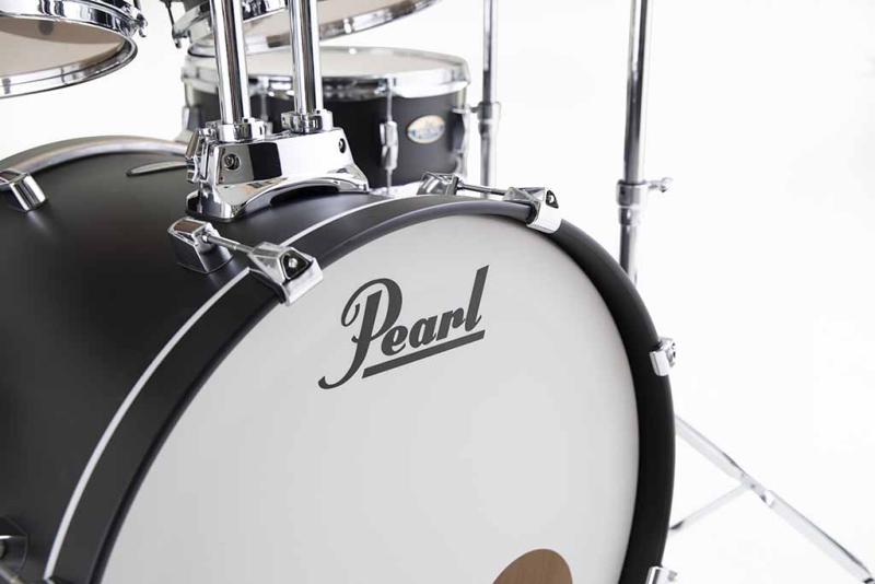 Pearl Decade Maple 6 pc Shell Pack, Satin Slate Black