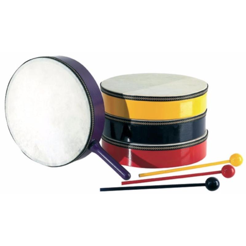 Planet Music DP908 Frame Drum 8″ inkl. klubba – Purple