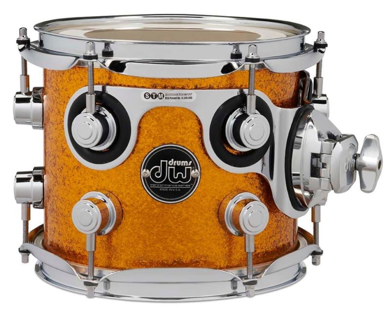 DW Performance Series Tom 7x8 - Gold Sparkle Finish Ply