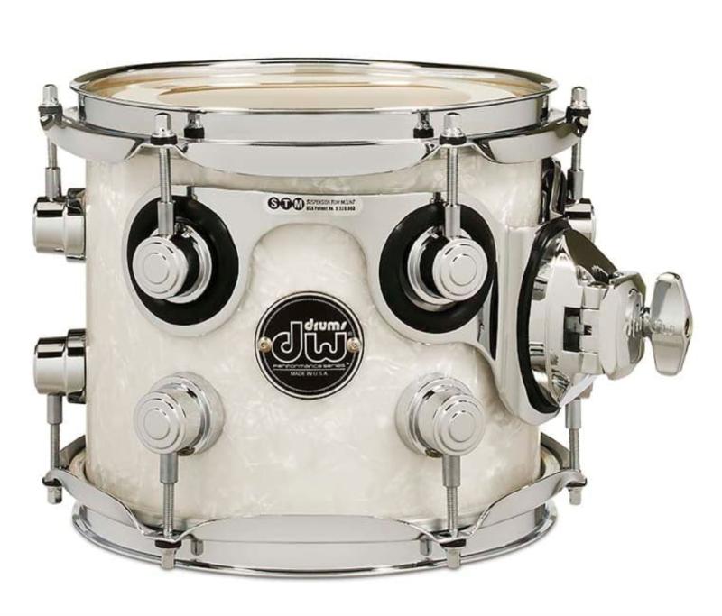 DW Performance Series Tom 7x8 - White Marine Pearl Finish Ply