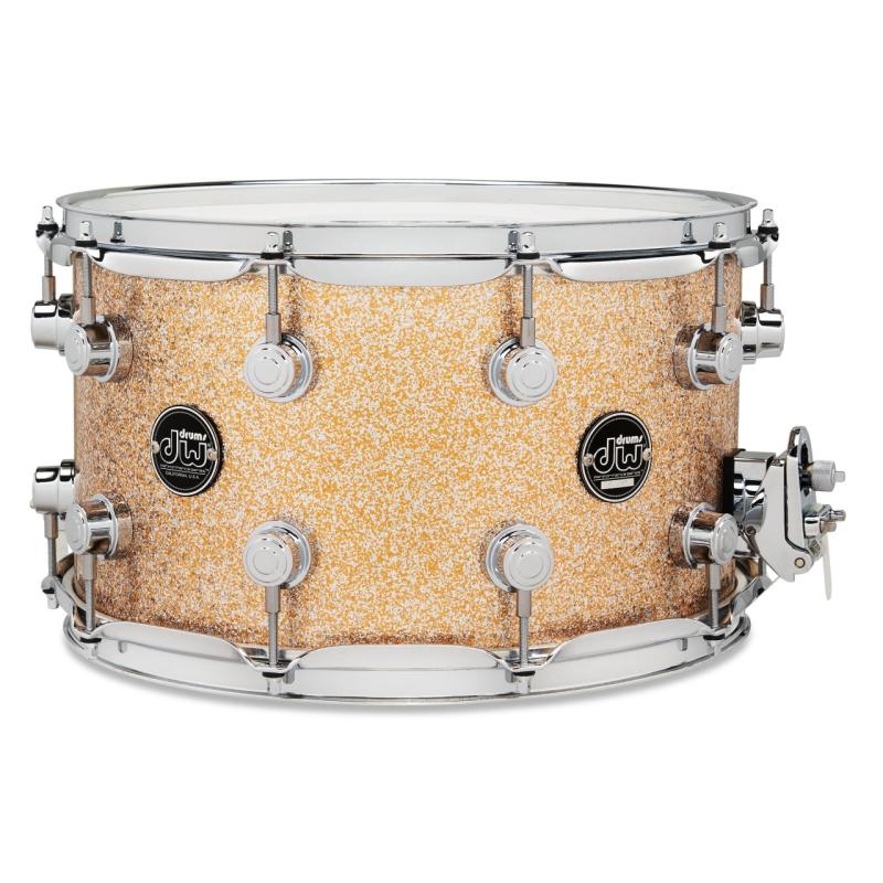 DW Performance Series Snare, 8x14 - Bermuda Sparkle Finish Ply