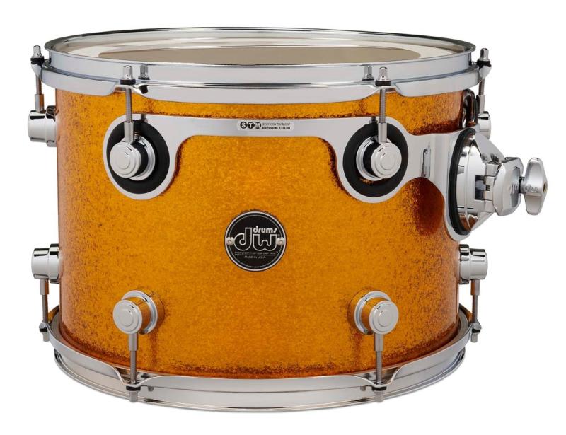 DW Performance Tom 9x13 - Gold Sparkle Finish Ply