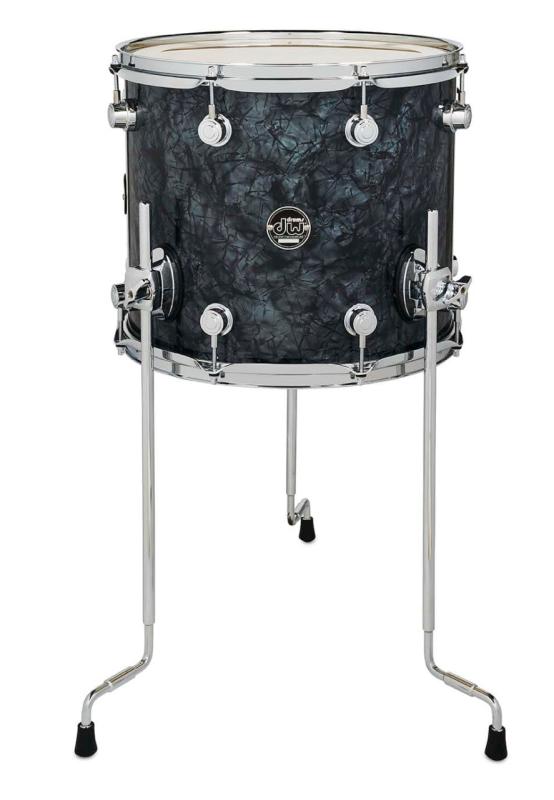 DW Performance Series Floor Tom 12x14 - Black Diamond Finish Ply