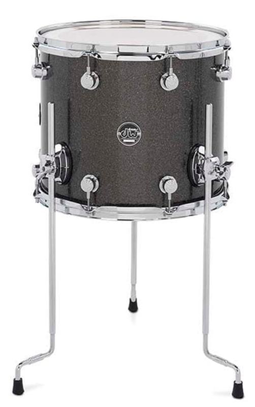 DW Performance Series Floor Tom 12x14 - Pewter Sparkle Finish Ply