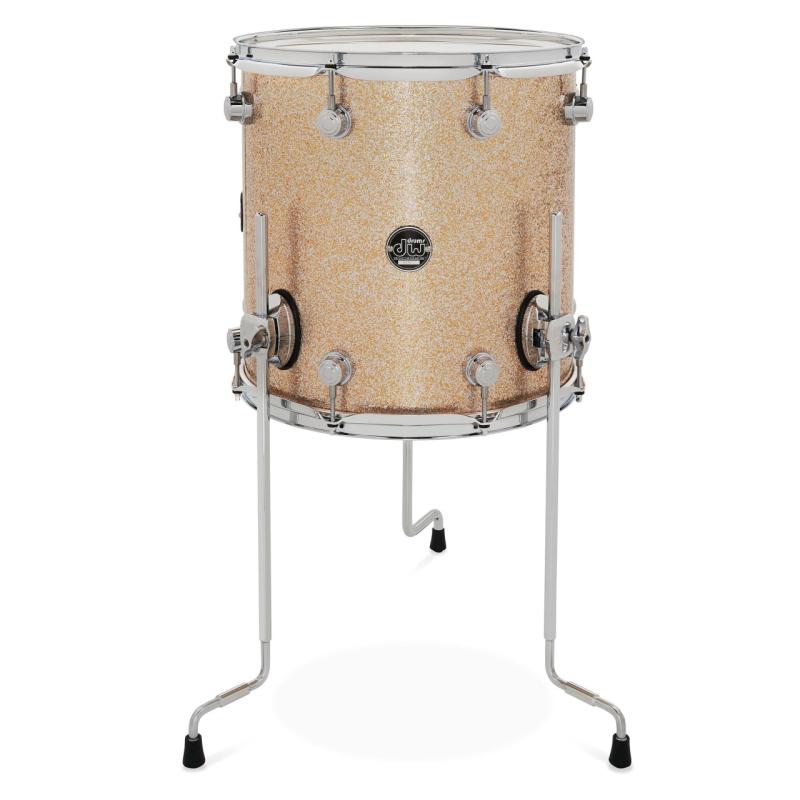 DW Performance Series Floor Tom 14x14 - Bermuda Sparkle Finish Ply