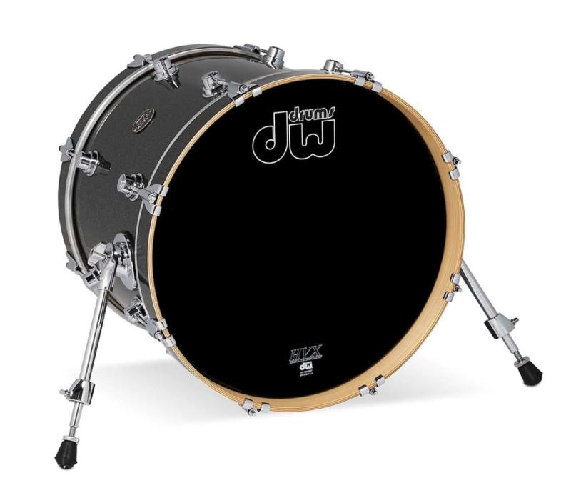 DW Performance Series Bass Drum 14x18 - Pewter Sparkle Finish Ply