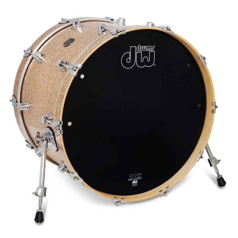 DW Performance Series Bass Drum 14x22 - Bermuda Sparkle Finish Ply