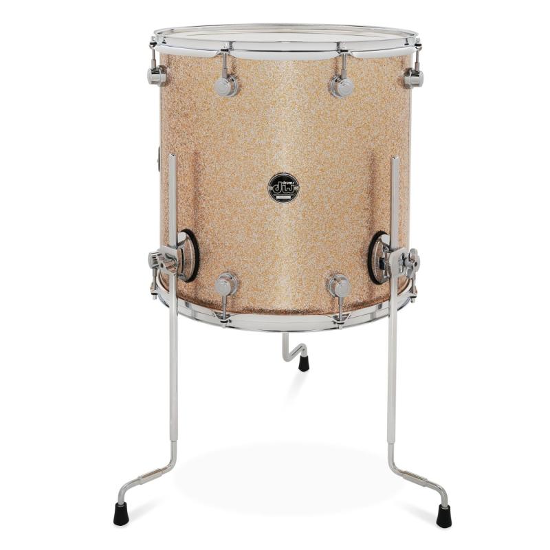 DW Performance Series Floor Tom 16x16 - Bermuda Sparkle Finish Ply