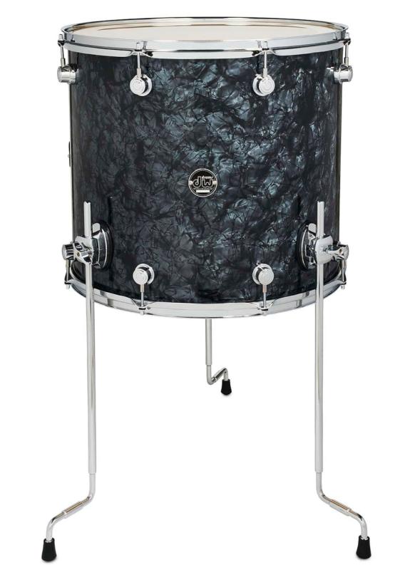 DW Performance Series Floor Tom 16x18 - Black Diamond Finish Ply