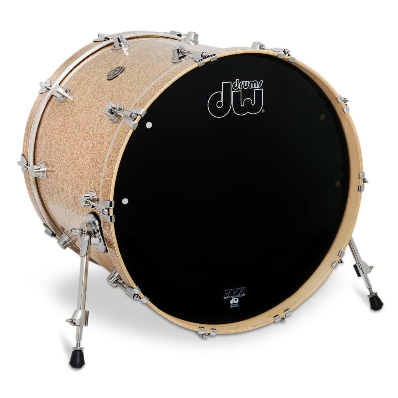 DW Performance Series Bass Drum 18x22 - Bermuda Sparkle Finish Ply