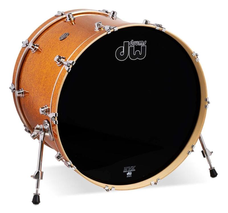 DW Performance Series Kick Drum 18x24 - Gold Sparkle Finish Ply