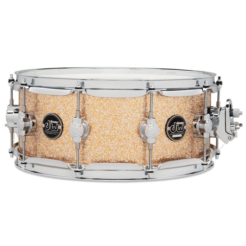 DW Performance Series Snare, 5.5x14 - Bermuda Sparkle Finish Ply