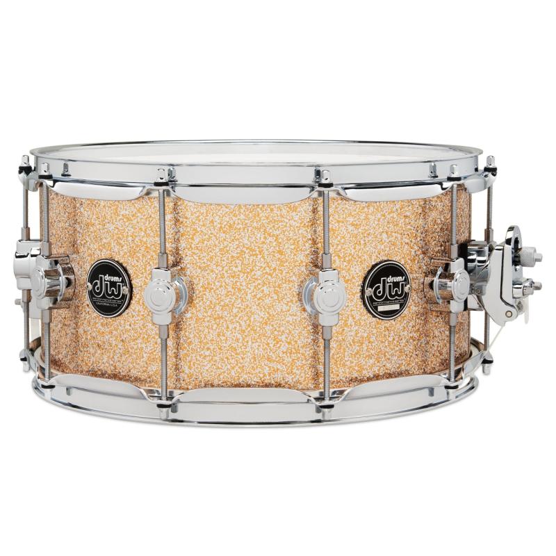 DW Performance Series Snare, 6.5x14 - Bermuda Sparkle Finish Ply